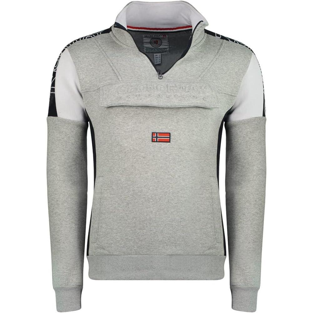image:imageGeographical Norway Fagostino Men Sweatshirt Capuche HommeGris Clair