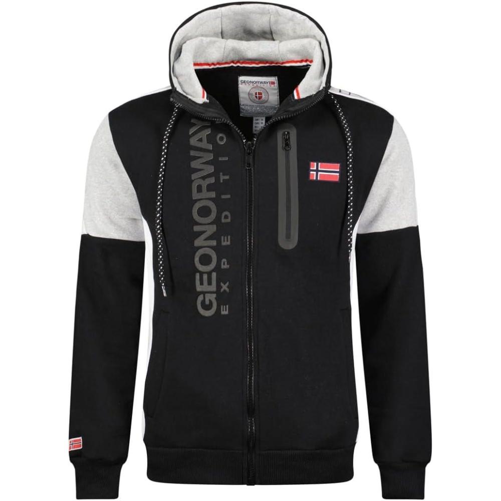 imageGeographical Norway Fagozip Men Sweatshirt Capuche HommeNoir