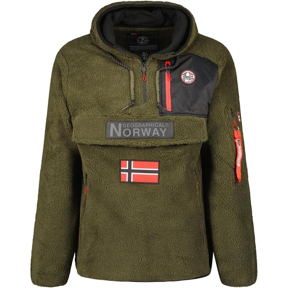 image:imageGeographical Norway Terifique Men Polaire HommeKaki