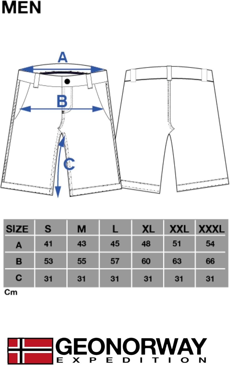 image:imageGEO NORWAY PARADIZE Men Bermuda Homme Casual Coton Short Hommes Sport Cargo Bermudas Respirant Decontract Chino Shorts Court A Ceinture Coupe Normale Confortable Saumon L