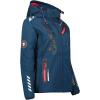 Canadian Peak Reineak Lady – Veste Femme Softshell Capuche Impermeable – Manteau Polaire Blouson Coupe Vent Resistant Travail – Vetement Randonnee Ski Automne Hiver Printemps(Marine)