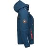 Canadian Peak Reineak Lady – Veste Femme Softshell Capuche Impermeable – Manteau Polaire Blouson Coupe Vent Resistant Travail – Vetement Randonnee Ski Automne Hiver Printemps(Marine)