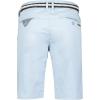 GEO NORWAY PABLITO Men – Bermuda Homme Casual Coton – Short Hommes Sport Cargo – Bermudas Respirant Decontracté Chino – Shorts Court A Ceinture – Coupe Normale Confortable(Bleu Ciel)