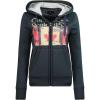 Canadian Peak Farlotteak Lady – Sweat Femme Capuche Poches Kangourou – Sweatshirt Femmes Manche Pull Casual Manches Longues Chaud(Marine)