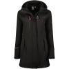 Canadian Peak Toceaneak Lady – Veste Femme Softshell Capuche Impermeable – Manteau Polaire Blouson Coupe Vent Resistant Travail – Vetement Randonnee Ski Automne Hiver Printemps(Noir)