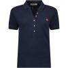 Geographical Norway Kelly Lady – Polo Coton Femme Col – Coupe Reguliere Manche Courte – T-Shirt Fit Respirant Classique Femme(Marine)