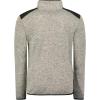 Canadian Peak Tavideak Men – Polaire Epaisse Homme Chaude Fermeture Zip – Veste Sweats Hiver Chaud Hommes Doux – Sweat Doublure Longues Manches – Automne Hiver(Gris Clair)