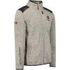 Canadian Peak Tavideak Men – Polaire Epaisse Homme Chaude Fermeture Zip – Veste Sweats Hiver Chaud Hommes Doux – Sweat Doublure Longues Manches – Automne Hiver(Gris Clair)