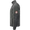 Canadian Peak Uploadeak Men – Polaire Epaisse Homme Chaude Fermeture Zip – Veste Sweats Hiver Chaud Hommes Doux – Sweat Doublure Longues Manches – Automne Hiver(Gris Fonce)