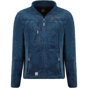 Canadian Peak Uploadeak Men – Polaire Epaisse Homme Chaude Fermeture Zip – Veste Sweats Hiver Chaud Hommes Doux – Sweat Doublure Longues Manches – Automne Hiver(Marine)