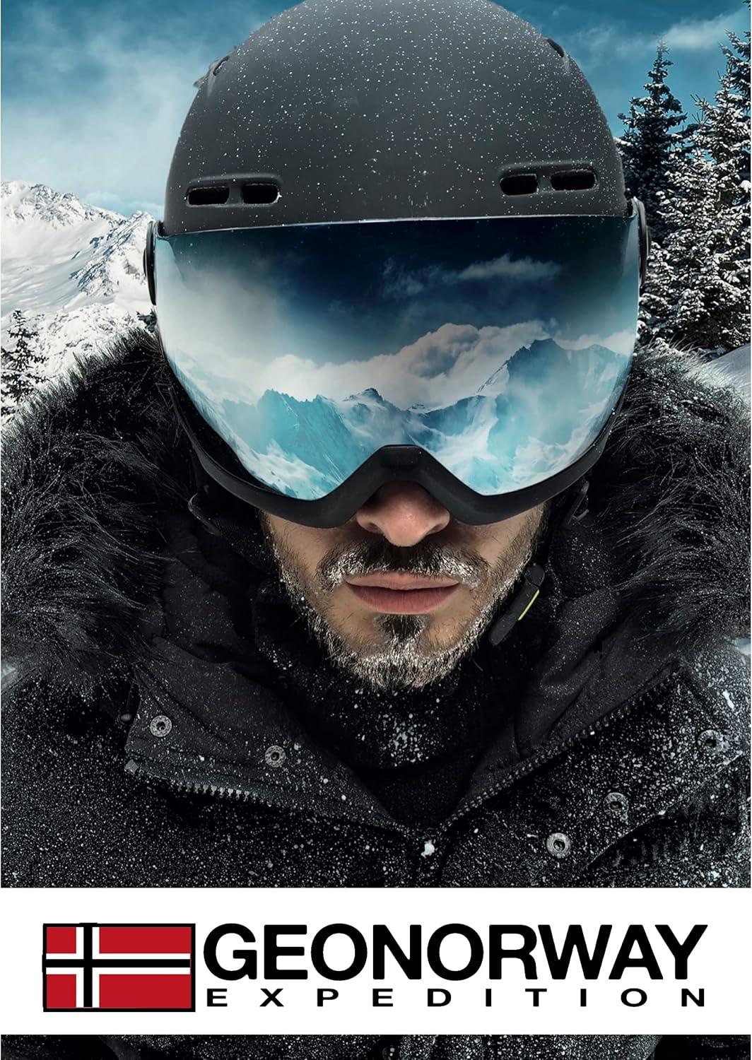 image:imageGEO NORWAY Calix Men Doudoune Matelasse Homme Veste Manteau Chaud Doublure Hiver Hommes Blouson Coupe Vent Manches LonguesGris clair