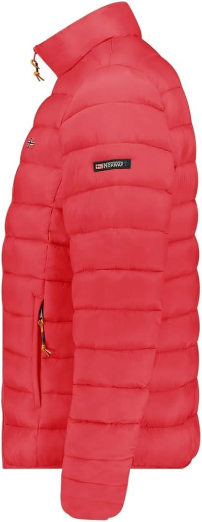image:imageGeographical Norway Amigolor Men Basic Doudoune Chaude Matelassee Homme Automne Hiver Veste Manteau Chaud Blouson Coupe Vent Manches Longues Rembourrage HommesRouge