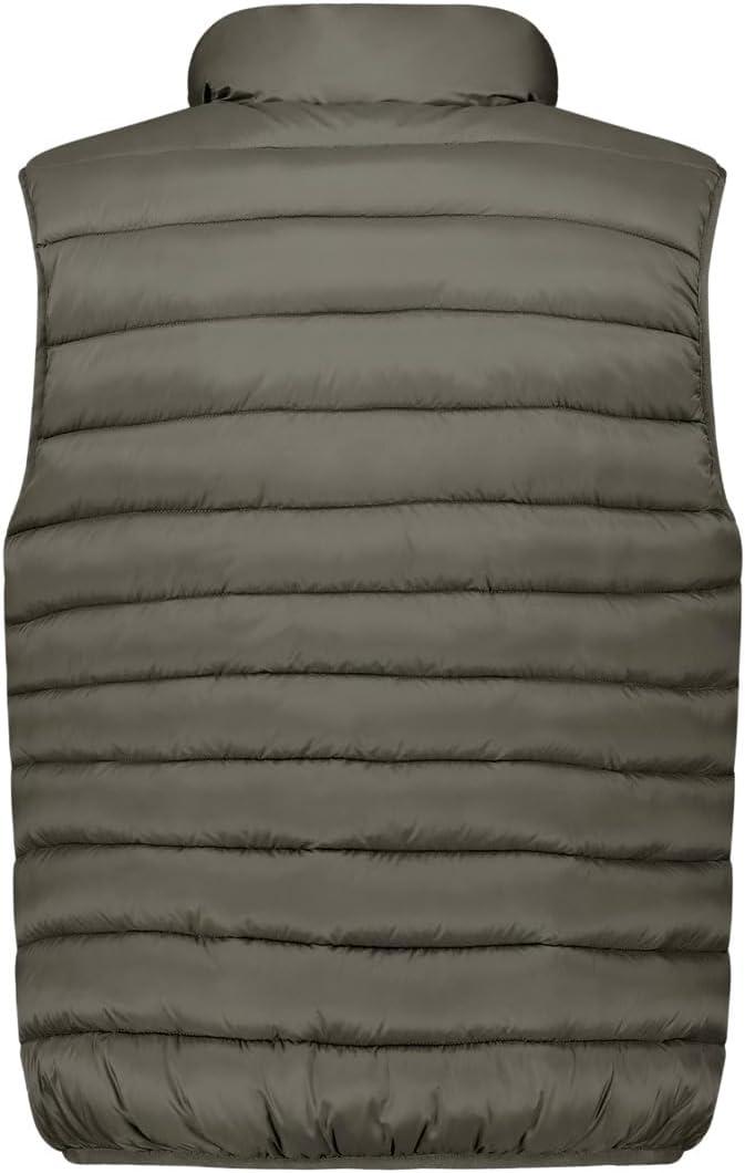 image:imageGeographical Norway Vamigolor Men Basic Gilet Homme Chaude Matelassee Sans MancheAutomne Hiver Printemps Ete Veste Manteau Chaud Doudoune Manches Courtes BlousonKaki