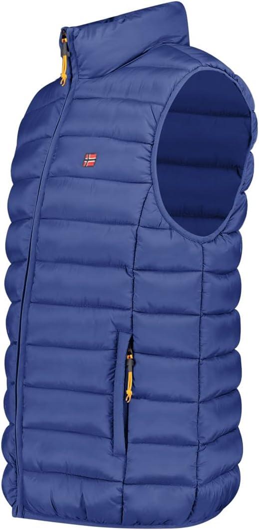 image:imageGeographical Norway Vamigolor Men Basic Gilet Homme Chaude Matelassee Sans MancheAutomne Hiver Printemps Ete Veste Manteau Chaud Doudoune Manches Courtes BlousonJean