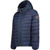 Canadian Peak Aurelieneak Men – Doudoune Chaude Matelassee Homme Automne Hiver – Veste Manteau Chaud – Blouson Coupe Vent Manches Longues Rembourrage – Hommes(Marine)