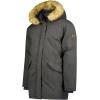 Canadian Peak Bagweak Men – Doudoune Homme Capuche – Chaude Matelassee Automne Hiver – Veste Manteau Chaud – Blouson Ski Coupe Vent Manches Longues Rembourrage – Parka Hommes(Gris Fonce)