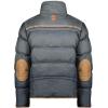 GEO NORWAY Amonai Men – Doudoune Matelassée Homme Veste Manteau Chaud Doublure Hiver Hommes – Blouson Coupe Vent Manches Longues(Gris fonce)