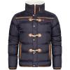 GEO NORWAY Amonai Men – Doudoune Matelassée Homme Veste Manteau Chaud Doublure Hiver Hommes – Blouson Coupe Vent Manches Longues(Marine)