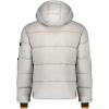 GEO NORWAY Calix Men – Doudoune Matelassée Homme Veste Manteau Chaud Doublure Hiver Hommes – Blouson Coupe Vent Manches Longues(Gris clair)