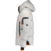 GEO NORWAY Calix Men – Doudoune Matelassée Homme Veste Manteau Chaud Doublure Hiver Hommes – Blouson Coupe Vent Manches Longues(Gris clair)