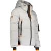 GEO NORWAY Calix Men – Doudoune Matelassée Homme Veste Manteau Chaud Doublure Hiver Hommes – Blouson Coupe Vent Manches Longues(Gris clair)