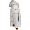 GEO NORWAY Calix Men – Doudoune Matelassée Homme Veste Manteau Chaud Doublure Hiver Hommes – Blouson Coupe Vent Manches Longues(Gris clair)