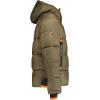 GEO NORWAY Calix Men – Doudoune Matelassée Homme Veste Manteau Chaud Doublure Hiver Hommes – Blouson Coupe Vent Manches Longues(Kaki)