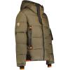 GEO NORWAY Calix Men – Doudoune Matelassée Homme Veste Manteau Chaud Doublure Hiver Hommes – Blouson Coupe Vent Manches Longues(Kaki)