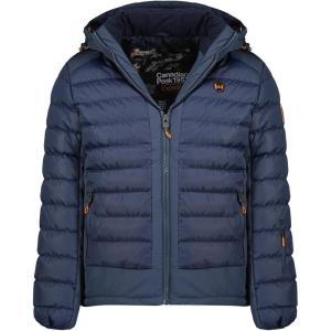 Canadian Peak Aurelieneak Men – Doudoune Chaude Matelassee Homme Automne Hiver – Veste Manteau Chaud – Blouson Coupe Vent Manches Longues Rembourrage – Hommes(Marine)