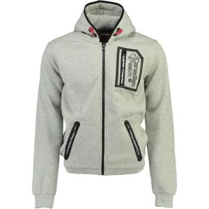 Canadian Peak Fonaldo Men – Sweat Capuche Poche Kangourou Homme – Sweatshirt Logo Pull Hood Hoody Chaud Manches Longues – Hommes Printemps Ete Automne Hiver(Gris Clair)