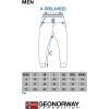 Geo Norway Matuvu Men – Pantalon Jogging Hommes Mode – Pantalons Training Sport Entrainement Confortable Elastique Taille – Survêtement Homme Casual Poches Coton Polyester(Gris)