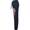 Geo Norway Matuvu Men – Pantalon Jogging Hommes Mode – Pantalons Training Sport Entrainement Confortable Elastique Taille – Survêtement Homme Casual Poches Coton Polyester(Marine)