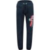 Geo Norway Matuvu Men – Pantalon Jogging Hommes Mode – Pantalons Training Sport Entrainement Confortable Elastique Taille – Survêtement Homme Casual Poches Coton Polyester(Marine)