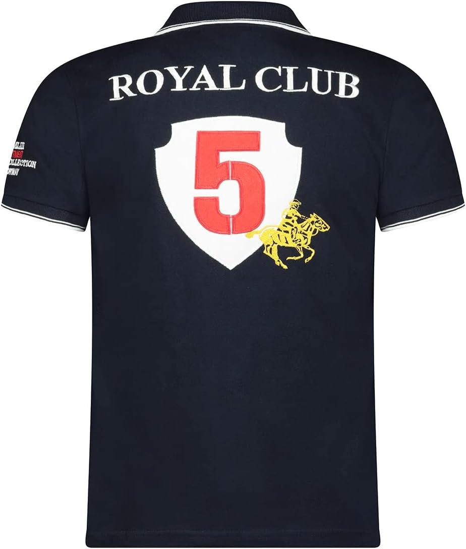 image:imageGeographical Norway KERATINE Men Polo Homme Imprim Classique Coton Manches Courtes Dcontract Col Zipp Casual Shirt Tops Regular Fit Style ClassicMarine